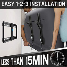 Load image into Gallery viewer, Mounting Dream Tilting TV Wall Mount for Most 37-70 Inches Flat Screen TVs, TV Mount - Wall Mount TV Bracket up to VESA 600x400mm and 132 lbs - Easy to Install on 16", 18", 24" Studs