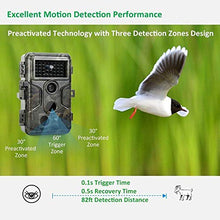 Load image into Gallery viewer, GardePro A3 Trail Camera 24MP 1080P, H.264 HD Video, Clear 100ft No Glow Infrared Night Vision, 0.1s Trigger Speed, 82ft Motion Detection, Waterproof Cam for Wildlife Deer Game Trail