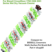 Load image into Gallery viewer, Replacement Parts for Bissell CrossWave 1785 2306 2551 Series Wet Dry Vacuum Cleaner, 1785A 2306A Replacements 1 Set Pet & Multi Surface & Wood Floor & Area Rug Brush Rolls and 2 Pack 1866 Filters