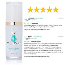 Load image into Gallery viewer, Collagen Peptides Face Serum 30 ml - Anti Aging Skin Care Facial Serum - Collagen Booster Tri Peptide Firming Serum | Wrinkles Reducer & Fine Lines Improves Elasticity