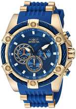 Load image into Gallery viewer, Invicta Men's Bolt Stainless Steel Quartz Watch with Silicone Strap, Blue, 26 (Model: 25527)