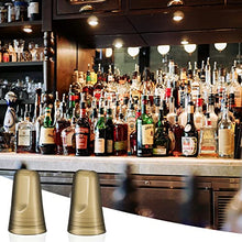 Load image into Gallery viewer, Pour Spout Covers Translucent Liquor Pourer Covers Universal Bottle Pour Dispenser Liquor Bottle Covers Liquor Bottle Covers Bottle Cover Dust for Home Kitchen Tools Supplies (Champagne, 36)
