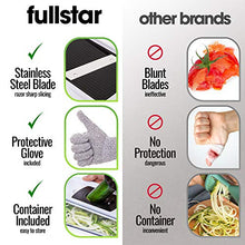 Load image into Gallery viewer, Fullstar Mandoline Slicer Spiralizer Vegetable Slicer - Cheese Slicer Food Slicer 6-in-1 Vegetable Spiralizer Potato Slicer Zoodle Maker BPA-Free Veggie Spiralizer Slicers for Fruits and Vegetables