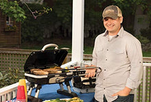 Load image into Gallery viewer, Cuisinart CGG-180TB Petit Gourmet Portable Tabletop Gas Grill, Black (Renewed)