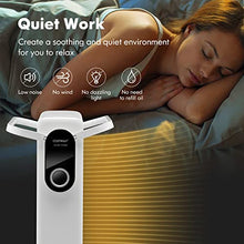 Load image into Gallery viewer, COSTWAY Oil Filled Radiator Heater, 1500W Electric Space Heater with Foldable Hanging Rack, 3 Heat Settings, Overheat and Tip-Over Protection, Portable Radiant Heater for Home Office Indoor Use, White
