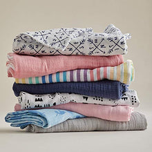 Load image into Gallery viewer, HonestBaby 3-Pack Organic Cotton Swaddle Blankets, Pattern Play, One Size