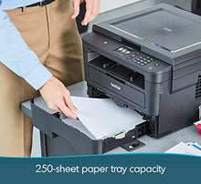 Load image into Gallery viewer, Brother Compact Monochrome Laser Printer, HLL2395DW, Flatbed Copy & Scan, Wireless Printing, NFC, Cloud-Based Printing & Scanning, Amazon Dash Replenishment Ready - BLACK