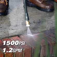 Load image into Gallery viewer, Greenworks 1500 PSI 1.2 GPM Pressure Washer (Upright Hand-Carry)
