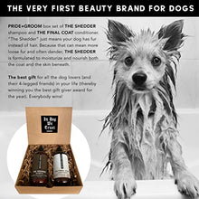 Load image into Gallery viewer, Pride and Groom The Shedder Box Set – Dog Shampoo & Conditioner with All Natural Blend of Essential Oils & Ingredients to Moisturize, Nourish & Untangle for Long Lasting Shine & Manageability – 32oz