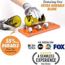 Load image into Gallery viewer, HOME PRO SHOP Bottle Cutter & Glass Cutter Kit- Wine Bottle Cutter DIY Tool- Glass Bottle Cutter Kit for Wine, Beer Bottles, Mason Jars - Bottle Cutting Kit w/Safety Gloves & Accessories