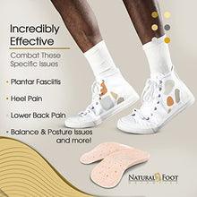 Load image into Gallery viewer, Natural Foot Orthotics Original Stabilizer for Medium to High Arches – Arch Support Shoe Insoles/Inserts for Plantar Fasciitis Relief | Good for Feet, Legs, Back, Heel & Joint Pain | Made in USA