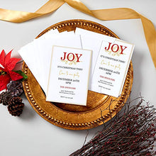 Load image into Gallery viewer, Avery Invitation Cards, Matte White with Metallic Gold Borders, 5" x 7", 30 Cards and Envelopes (3325)