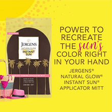Load image into Gallery viewer, Jergens Natural Glow Body Applicator Mitt, Flawless, Streak-free Tanning Blender Glove, Reusable Tanning Mitt Protects Hands