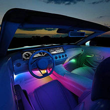Load image into Gallery viewer, Govee Interior Car Lights with Smart App Control, RGBIC Car Lights with Music Sync Mode, DIY Mode and Multiple Scene Options, 2 Lines Design Car LED Lights for Cars, Trucks, SUVs