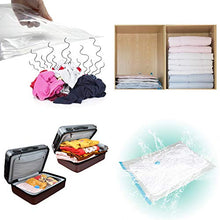 Load image into Gallery viewer, AirBaker Vacuum Storage Bags 8 pcs (3 x Jumbo, 2 x Large, 3 x Medium) for Comforters Blankets Clothes Pillows Travel Space Saver Seal Bag Hand Pump Included