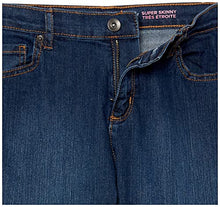 Load image into Gallery viewer, The Children's Place Girls Super Skinny Jeans,Black Wash/Dk Twlight/Victory Blue Wash/Sky Wash 4 Pack,5