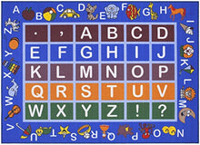 Load image into Gallery viewer, Ottomanson Jenny Collection Kids' Non-slip Educational Alphabet Design Area Rug , 8'2" X 9'10", Multicolor