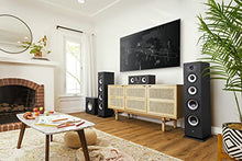 Load image into Gallery viewer, Polk Monitor XT70 Large Tower Speaker - Hi-Res Audio Certified, Dolby Atmos & DTS:X Compatible, 1" Tweeter, (2) 6.5" Dynamically Balanced Woofers, (2) 8" Passive Radiators, (Single, Midnight Black)