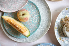 Load image into Gallery viewer, Dorotea Hand Painted Salad Plate, 8-Inch, Set of 4, Assorted -