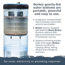 Load image into Gallery viewer, Royal Berkey Gravity-Fed Water Filter with 2 Black Berkey Purification Elements