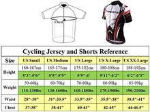 Load image into Gallery viewer, sponeed Bike Uniforms Men Cycle Shirts Cycling Shorts Padded Wear Cyclist Clothing Outfit US XL Multi