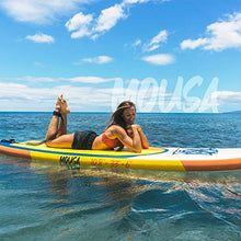 Load image into Gallery viewer, Mousa Inflatable Paddle Board, 10'8'' 33'' 6'' SUP, Camera Mount, 3-Fin Floating Paddleboard Non Slip Deck, Waterproof Phone Bag, Backpack Yoga ISUP, Fast Inflation Pump, Light Oar