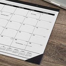 Load image into Gallery viewer, 2021 Desk Calendar by AT-A-GLANCE, Monthly Desk Pad, 21-3/4" x 17", Standard, Ruled Blocks (SK240021)
