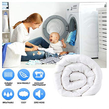Load image into Gallery viewer, EASELAND 1 Queen Mattress Pad and 1 Queen Soft Comforter