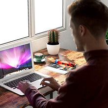 Load image into Gallery viewer, Engriy Writing Computer Desk 47", Home Office Study Desk with 2 Storage Shelves on Left or Right Side, Industrial Simple Style Wood Table Metal Frame for PC Laptop Notebook