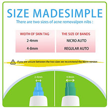 Load image into Gallery viewer, 2 in 1 Skin Tag Remover - Auto Skin Tag Remover Pen Removal Kit Products Tool with 40 Micro and Regular Skin Tag Bands, User-Friendly, Safe and Painless Remove Small to Large (2mm-8mm) Sized Skin Tag
