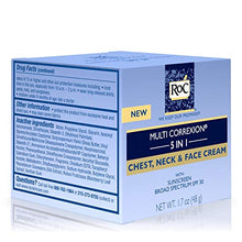 Load image into Gallery viewer, Roc Multi Correxion 5 in 1 Chest, Neck & Face Cream with SPF 30, Hexyl-R Complex & Vitamin E, 1.7 Ounces