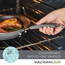 Load image into Gallery viewer, Rachael Ray Cucina Nonstick Cookware Pots and Pans Set, 12 Piece, Sea Salt Gray
