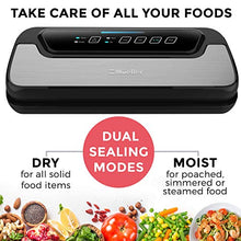 Load image into Gallery viewer, Vacuum Sealer Machine By Mueller | Automatic Vacuum Air Sealing System For Food Preservation w/Starter Kit | Compact Design | Lab Tested | Dry & Moist Food Modes | Led Indicator Lights