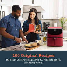 Load image into Gallery viewer, COSORI Air Fryer(100 Recipes, Rack & 4 Skewers),3.7QT Electric Hot Air Fryers Oven Oilless Cooker, 11 Presets, Preheat & Shake Reminder, LED Touch Digital Screen, Nonstick Basket, 1500W, Red
