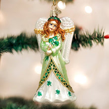 Load image into Gallery viewer, Old World Christmas Collection Glass Blown Ornaments for Christmas Tree Irish Angel