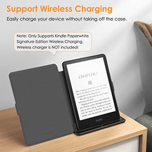 Load image into Gallery viewer, Fintie Slimshell Case for 6.8" Kindle Paperwhite (11th Generation-2021) and Kindle Paperwhite Signature Edition - Premium Lightweight PU Leather Cover with Auto Sleep/Wake, Love Tree
