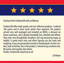 Load image into Gallery viewer, Fenben LAB Fenbendazol 222mg, Purity >99%, Certified Third-Party Laboratory Tested, Analysis Report Included, 90 Caps
