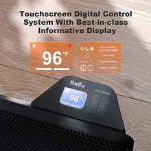 Load image into Gallery viewer, Ballu Convection Panel Heaters for Indoor Use large room,1500W Whole Room Quiet Heating with TFT Display,24h Timer,3 Mode,Auto Thermostat,Standing/Wall mount,Electric Portable Space Heater for Bedroom