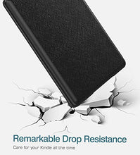 Load image into Gallery viewer, TiMOVO Case Fits All-New Kindle Paperwhite (6.8", 11th Generation, 2021 Release), Slim Lightweight Hard PC Protective Smart Cover with Soft Microfiber Interior, Auto Wake/Sleep Function, Black