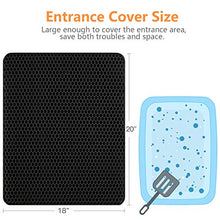 Load image into Gallery viewer, Polarduck Cat Litter Mat, 20" X 16", Cat Litter Trapping Mat, Honeycomb Double Layer Design, Urine and Water Proof Material, Scatter Control, Special Side Handles Design Easier to Clean,Washable