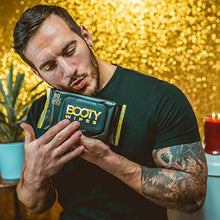 Load image into Gallery viewer, BOOTY WIPES for Men - 320 Flushable Wet Wipes for Adults, Man Wipes (320 Wipes Total - 4 Flip-Top Packs of 80) Infused with Vitamin-E & Aloe