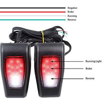 Load image into Gallery viewer, Atubeix LED 3rd Brake Lights Tailgate Rear Lamp for Wrangler JK 07-17 2 pcs (Red)