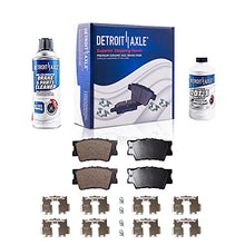 Load image into Gallery viewer, Detroit Axle - Front & Rear Drilled Slotted Rotors + Ceramic Brake Pads Replacement for Lexus ES350 Toyota Avalon Camry - 10pc Set