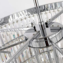 Load image into Gallery viewer, Luxury Modern Crystal Chandeliers Lighting Ceiling Lamp Lights Fixture With 5 Tiers for Dining Room, Living Room(12 Lights Chrome)