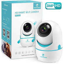 Load image into Gallery viewer, HeimVision 3MP Security Camera, HM202A 2K HD WiFi Indoor Camera with Night Vision/2 Way Audio/Motion Detection, Wireless Home Surveillance Camera for Kids/Pet/Baby Monitor, Support Cloud/MicroSD
