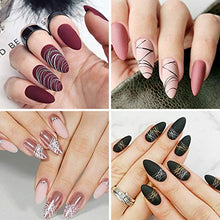 Load image into Gallery viewer, AZUREBEAUTY 6 Colors Spider Gel,Matrix Gel with Gel Paint Design Nail Art Wire Drawing Nail Gel for Line,Require LED UV Nail Dryer Lamp(White Black Red Gold Silver Champagne)