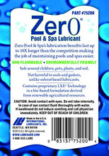 Load image into Gallery viewer, Lubegard 75200 Zer0 Pool and Spa Lubricant, 8 fl. oz