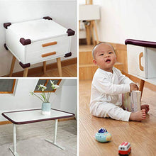 Load image into Gallery viewer, Baby Proofing Corner Guards with Eight Corners and Four Meters Edges, Non-Toxic, Soft with Thick Foam (Grey)