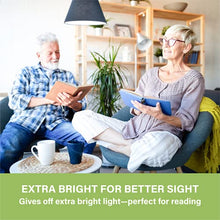 Load image into Gallery viewer, Sigalux Light Bulbs 100 Watt Equivalent LED Bulbs,A19 Daylight Standard Light Bulbs 5000K White,Non-Dimmable 13W Energy Efficient Light Bulbs with E26 Medium Base,1500LM,UL Listed,6 Pack