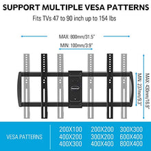 Load image into Gallery viewer, MOUNTUP TV Wall Mount, Full Motion TV Mounts for Most 47 to 90 Inch Flat Curved TVs Up to 154lbs, Wall Mount TV Bracket with Dual Articulating Arm, Max VESA 800x400, Fits 16" to 24” Stud